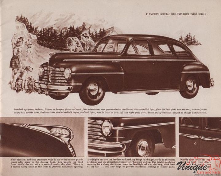 1942 Plymouth Brochure Page 5